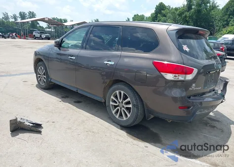 2015 Nissan Pathfinder S from USA, damaged, VIN 5N1AR2MM5FC640419